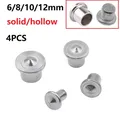 4 Pcs Dowel-pin Dowel Centre Point 6/8/10/12mm Wood Timber Marker Hole Openging Tenon Center Set