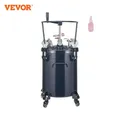 VEVOR 30L Spray Paint Pressure Pot Tank Air Paint Pressure Pot Metal Rack Leak Repair Sealant for