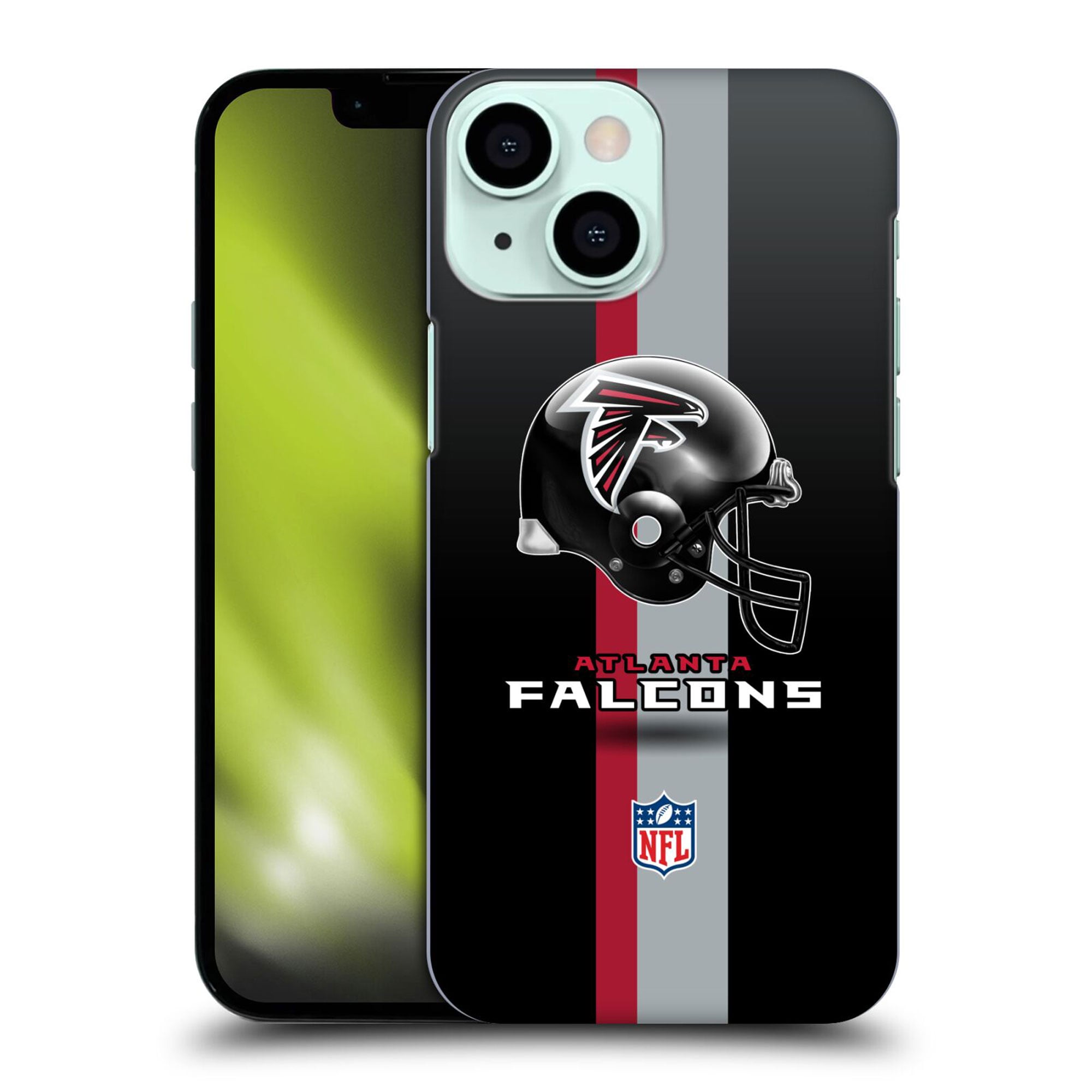Coque Atlanta Falcons rigide avec logo du casque - iPhone