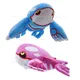 Anime Pokemon Plush Kyogre Shiny Kyogre Blue Pink Soft Anime Stuffed Toys Pocket Monster Doll Toys