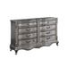 ACME Ausonia Dresser, Antique Platinum Finish