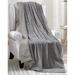 Décor&More Noble House Extra Heavy Chevron Braided Throw Blanket (50 inch x 60 inch ) - Grey