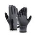 RPVATI Winter Gloves for Men Cold Weather Motorcycle Outdoor Cycling Ski Women Gloves Warm Unisex Running Gloves Gray M