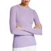 Ruched Sleeve Cashmere V-neck Sweater