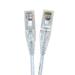 Micro Connector E09-010W-SLIM 10 ft. Slim 28AWG CAT 6A UTP Patch Cable White