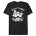 Men's Mad Engine Black Disney Villains Define Naughty Graphic T-Shirt