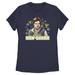 Women's Mad Engine Han Solo Navy Star Wars Happy Han-ukkah Graphic T-Shirt