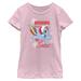 Girl's Youth Mad Engine Pink My Little Pony Rainbow Dashing Through The Snow Graphic T-Shirt