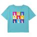 Girl's Youth Mad Engine Teal The Elf on the Shelf Stylized Graphic T-Shirt