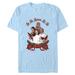 Men's Mad Engine Light Blue Star Wars Rebel Carolers Graphic T-Shirt