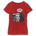 Girl's Youth Mad Engine Red Star Wars Boba It's Cold Outside Graphic T-Shirt