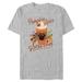 Men's Mad Engine Minnie Mouse Heather Gray Mickey & Friends Pumpkin Spice Graphic T-Shirt