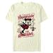 Men's Mad Engine Minnie Mouse Natural Mickey & Friends Celebrate The Season Graphic T-Shirt