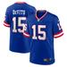 Men's Nike Tommy DeVito Royal New York Giants Alternate Player Game Jersey