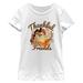 Girl's Youth Mad Engine White Disney Princess Thankful For My Friends Graphic T-Shirt