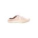 J.Crew Flats: Pink Print Shoes - Women's Size 7 1/2 - Almond Toe