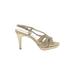 Rampage Heels: Gold Shoes - Women's Size 8 1/2