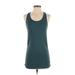 Athleta Active Tank Top: Teal Activewear - Women's Size X-Small