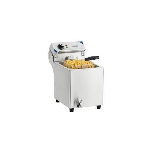 Fritteuse 7L mit Ablasshahn CFEV7B Casselin