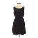Forever 21 Casual Dress - A-Line Scoop Neck Sleeveless: Black Dresses - Women's Size Medium
