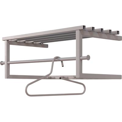 Garderobenleiste SPINDER DESIGN, grau, B:76cm H:76cm T:34cm, Metall, Garderobenhalter, Metall, Trendfarbe, Breite 76 cm Image