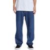 Relax-fit-Jeans DC SHOES "Worker", Herren, Gr. 30(S) / Länge 32(M), Länge 34, blau (indigo schwarz), 80% Baumwolle, 20% Baumwolle, Jeans