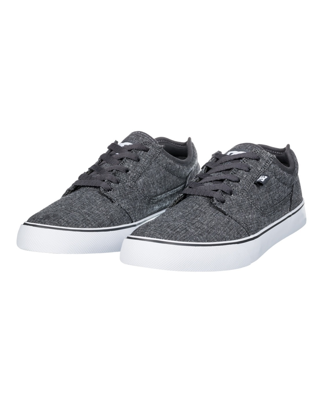 Sneaker DC SHOES "Tonik Tx Se", Herren, Gr. 9,5(42,5), grau (grau rinse), Obermaterial:Obermaterial: Textil (Baumwolle) / Futter: Textil / Außensohle: Gummi;, Schuhe Sneaker