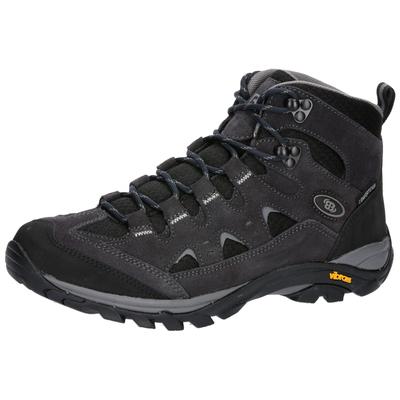 Wanderstiefel BRÜTTING "Trekkingstiefel Mount Bear High", Gr. 36, grau, Veloursleder, Schuhe