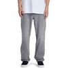 Straight-Jeans DC SHOES "Worker", Herren, Gr. 29(XS/S) / Länge 32(M), Länge 32, grau (grau wash), 80% Baumwolle, 20% Baumwolle, Jeans