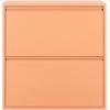Schuhschrank SPINDER DESIGN, orange (clay terra), B:75cm H:77,5cm T:23cm, Metall, Schränke, Metall, Breite 75 cm