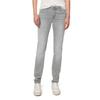 Slim-fit-Jeans MARC O'POLO DENIM "aus Organic Cotton-Mix", Damen, Gr. 29, Länge 32, every day grau wash, Obermaterial: 92% Baumwolle, 6% Elastomultiester, 2% Elasthan, unifarben, casual, slim fit lang, Jeans