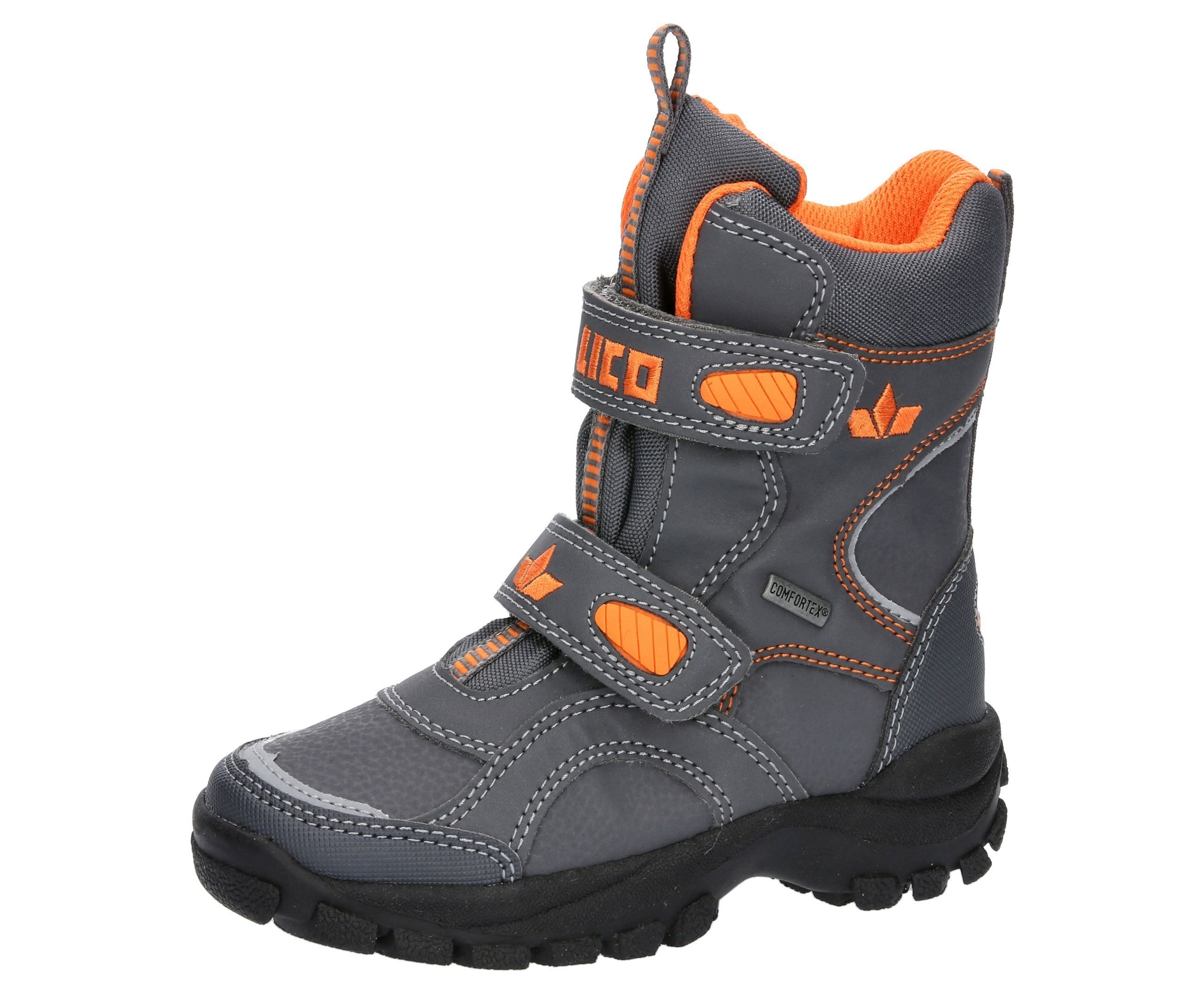 Winterboots LICO "Winterboot Samuel V", Gr. 37, grau, Synthetik, Schuhe Image