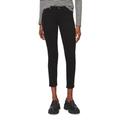 5-Pocket-Hose MARC O'POLO "aus Lyocell-Baumwolle-Mix", Damen, Gr. 29, Länge 34, schwarz, Obermaterial: 64% Lyocell, 32% Baumwolle, 4% Elasthan, unifarben, casual, slim fit lang, Hosen 5-Pocket-Jeans