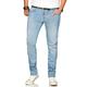 Stretch-Jeans ALESSANDRO SALVARINI "ASAngelo" Gr. W31 L32, Länge 32, blau (as, 172, hellblau) Herren Jeans Stretch