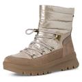 Winterboots TAMARIS COMFORT Gr. 39, grau (taupe kombiniert) Damen Schuhe Reißverschlussstiefeletten