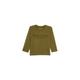 Langarmshirt MARC O'POLO "aus softem Bio-Baumwoll-Jersey" Gr. 116/122, grün Jungen Shirts Langarm