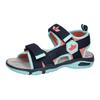 Sandale LICO "Sandale Palau V", Gr. 27, blau, Synthetik, Schuhe