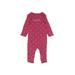Just One You Made by Carter's Long Sleeve Outfit: Pink Jacquard Bottoms - Size 6 Month