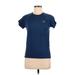 Adidas Active T-Shirt: Blue Activewear - Women's Size Medium
