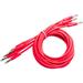 Cre8audio Nazca Noodles Eurorack-Style Patch Cables (Hot Pink, 5-Pack, 2.5') PKNOODLE75