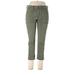 Sonoma Goods for Life Khaki Pant: Green Print Bottoms - Women's Size 10