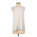 Gap Fit Active Tank Top: White Activewear - Women's Size Small