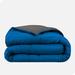 Bare Home Premium Ultra Soft Microfiber Reversible Comforter Polyester/Polyfill/Microfiber in Gray/Blue | Queen Comforter | Wayfair 840105741688