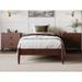 Red Barrel Studio® Anitia Solid Wood Platform Bed Wood in Brown | 14.75 H x 42.6 W x 84.4 D in | Wayfair 6DD00E8C206D426CBB1A37C8855BA803