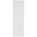 Gray/White 96 x 27 x 0.375 in Indoor Area Rug - Latitude Run® Nidhish Chevron Hand Tufted Viscose/Cotton/Wool Area Rug in Gray/Ivory Viscose/Cotton/Wool | Wayfair