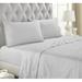 Latitude Run® Abdurrahman Organic Cotton 300 Thread Count Percale Extra Deep Pocket Bed Sheet Set in Gray | King | Wayfair