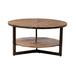 Millwood Pines Briunna Coffee Table Wood/Metal in Gray | 18 H x 30 W x 30 D in | Wayfair 3531759DF9B648FDA41B65C9F168849B