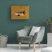 Winston Porter Feathered Friend II On Canvas by Melissa Wang Canvas Art Canvas in Brown | 14 H x 19 W x 2 D in | Wayfair