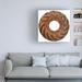 Winston Porter Rusty Large Spiral Gear Wall Decal 24 On Canvas by RetroPlanet Print Canvas in Black/Gray/White | 14 H x 14 W x 2 D in | Wayfair