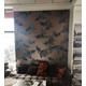 GOLDFISH TREASURES/Scenic wallpaper printed on non woven paper/Chinoiseries wallpaper/Flower and birds wallpaper/Botanical art/Mural